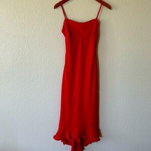 Classy Red Maxi Dress